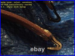WWI replica B. T. &B. CO. 191 7 upgraded leather sling M1907 hvy, duty GI hooks