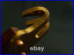 WWI replica B. T. &B. CO. 191 7 upgraded leather sling M1907 hvy, duty GI hooks
