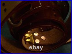 WWI replica B. T. &B. CO. 191 7 upgraded leather sling M1907 hvy, duty GI hooks