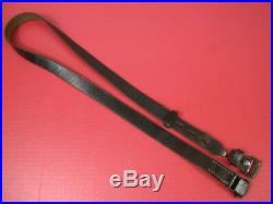 WWII Era German Leather Sling withKeeper for Mauser K98 or 98K Rifle Original #9