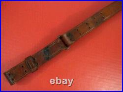 WWII Era US ARMY AEF M1907 Leather Sling for the M1Garand Rifle Boyt -44- NICE