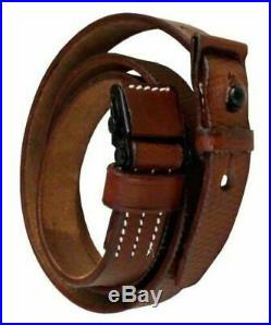 WWII GERMAN K98 98K RIFLE LEATHER RIFLE CARRY SLING Brown Gift Mauser New Repro