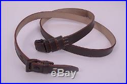 WWII German K98 Brown Leather Rifle Slings X 10 UNITS