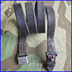 WWII German K98 G43 33/40 Mauser Leather Sling L&F Proofed RefN97