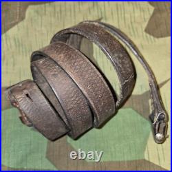 WWII German K98 G43 33/40 Mauser Leather Sling L&F Proofed ref#39A