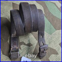 WWII German K98 G43 33/40 Mauser Leather Sling Later War L&F Proofed Ref N103