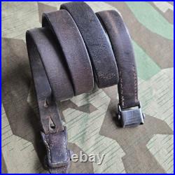 WWII German K98 G43 33/40 Mauser Leather Sling Later War L&F Proofed Ref N103