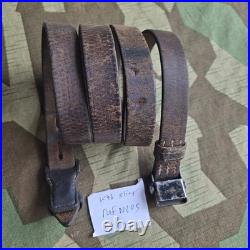 WWII German K98 G43 33/40 Mauser Leather Sling Ref N105