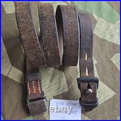 WWII German K98 G43 33/40 Mauser Leather Sling Ref N105
