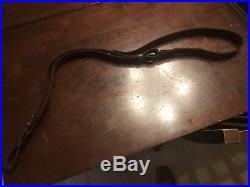 WWII Leather M-1907 Rifle Sling Dated 1944 Boyt Original, COMPLETE