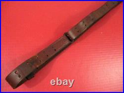 WWII US ARMY M1907 Leather Sling for M1 Garand & M1903 Springfield Rifle NICE