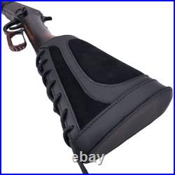 Wayne'S Dog Leather Gun Shell Holder Buttstock Matched Rifle Sling For. 30-06