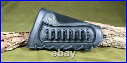 Wayne'S Dog Leather Gun Shell Holder Buttstock Matched Rifle Sling For. 30-06