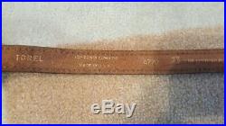Weatherby Vintage Elephant rifle sling Torel 4770 Symbol of Superiority Leather