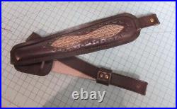 Winchester Leather/Snake Rifle Sling- New 36