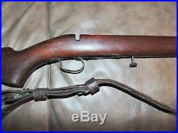 Winchester Model 69 walnut stock 22lr with leather sling and swivels