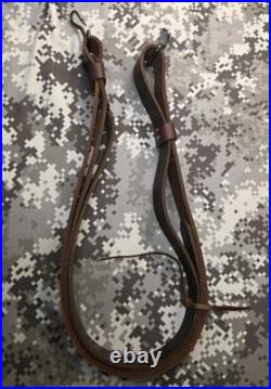 Winchester Pre-64 Super Grade 70 71 Swivel Fish Hook Swivel Leather Rifle Sling