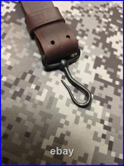 Winchester Pre-64 Super Grade 70 71 Swivel Fish Hook Swivel Leather Rifle Sling