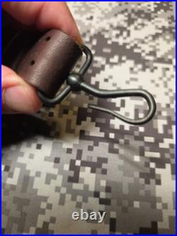 Winchester Pre-64 Super Grade 70 71 Swivel Fish Hook Swivel Leather Rifle Sling