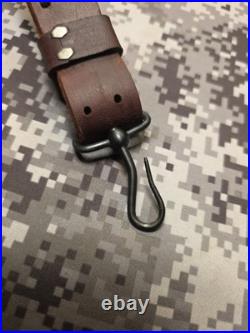 Winchester Pre-64 Super Grade 70 71 Swivel Fish Hook Swivel Leather Rifle Sling