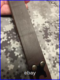 Winchester Pre-64 Super Grade 70 71 Swivel Fish Hook Swivel Leather Rifle Sling