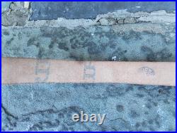 World War 1 Or 2 Leather Rifle Sling Marked Unused